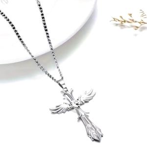 Center heart full wing spread cross